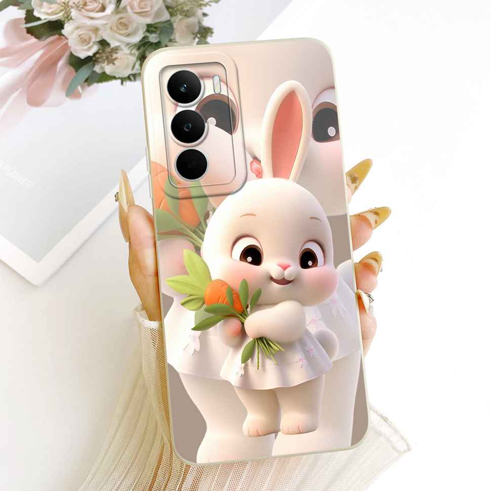 Чехол для Realme C 71 C71 4G Силиконовый Мягкий ТПУ Ударопрочный Мультяшный Рисунок RealmeC71 RMX5303 Корпус Защитная Оболочка Задняя Крышка