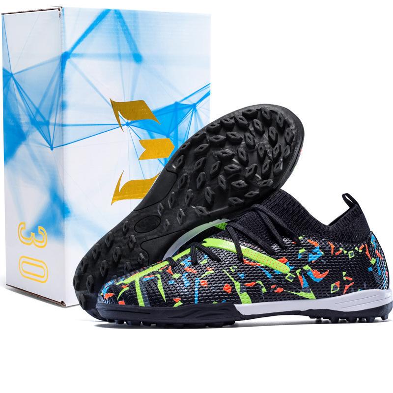 Football Shoes Student Training Shoes Boys Youth Turf Sports Competition Sneakers