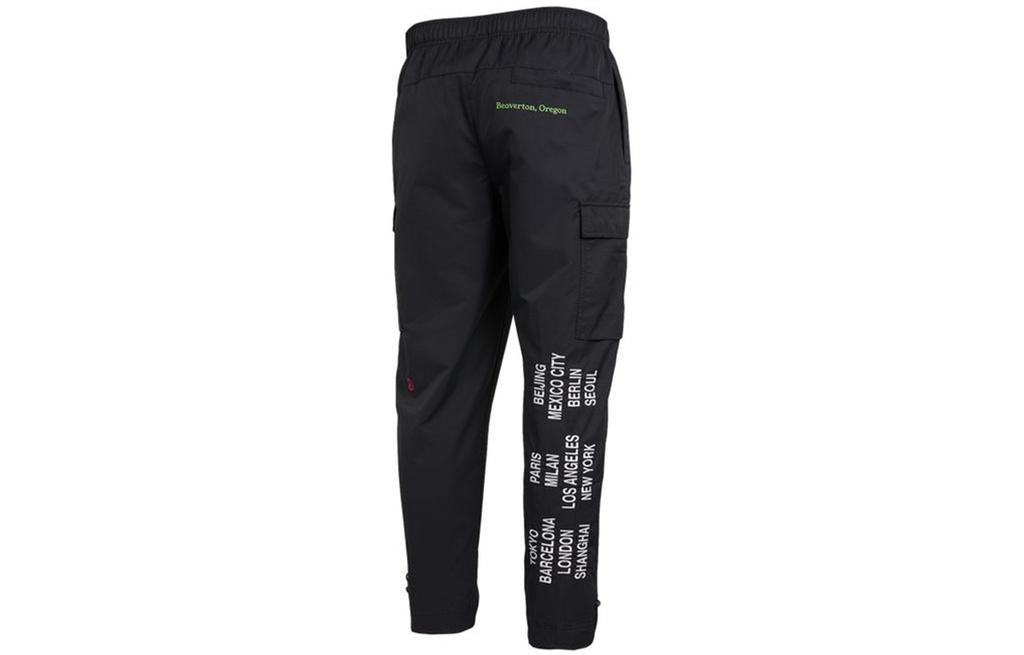 Nike Трикотажные спортивные штаны мужские черные