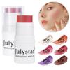 Julystar Matte Contouring Blush Cream Blush Stick Six-Color Highlighter Brightening Rouge Yeast Blush