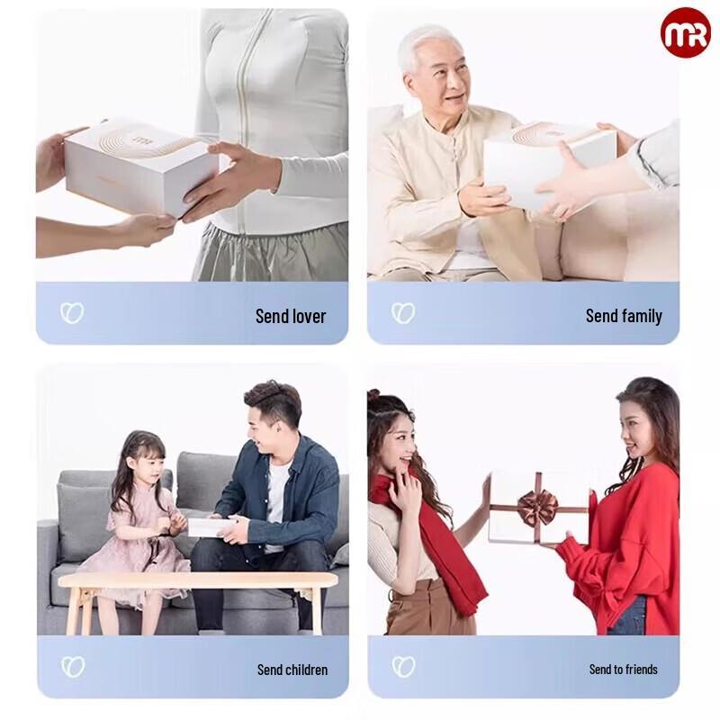 Массажер для глаз Morphy Richards с функцией горячего компресса, штекер CN (адаптер в комплекте)