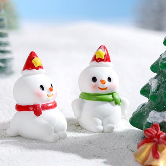 Полезная рождественская фигурка из смолы, стильная коллекционная изящная работа