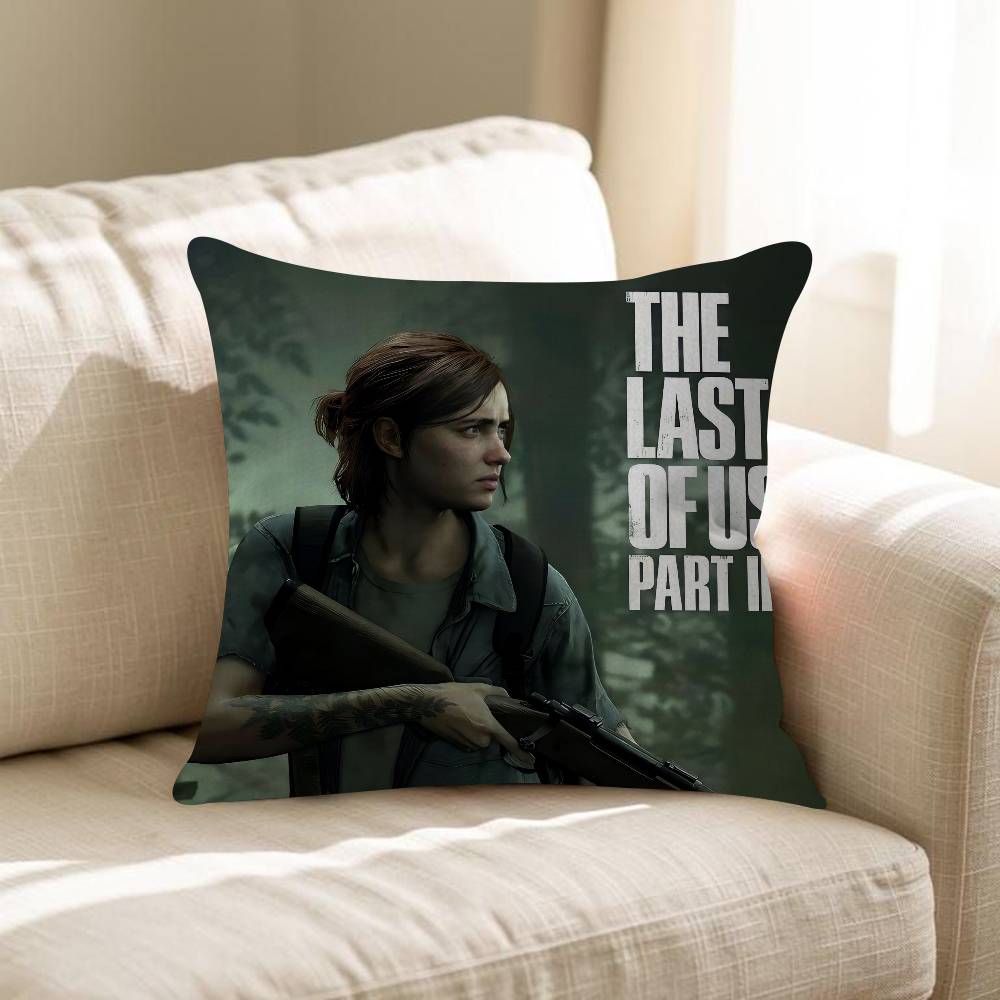 Game The Llast Cool Of Us Office Cushion Pillowcase Car Cushion Cover45X45CM Lumbar Pillowcase Sofa Pillowcover
