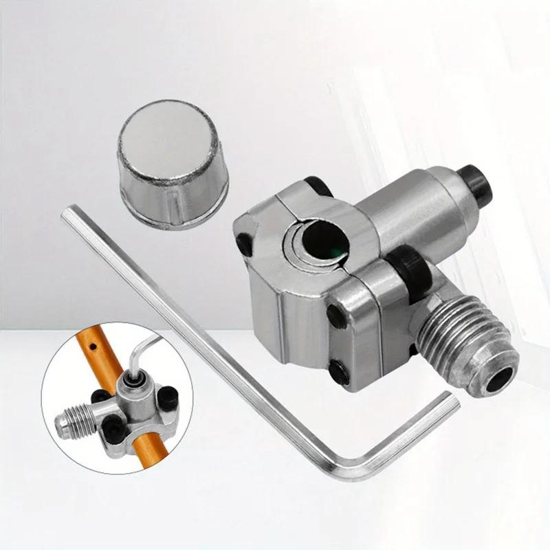 BPV‑31 Piercing Tap Valve Zinc Alloy Refrigeration Maintenance Replacement Kit for 6‑10mm Copper Tube 1Pc