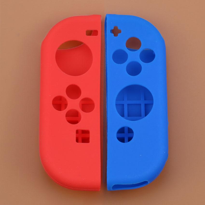 JCD 1Set Left Right Soft Silicone Rubber Grip Gel Guard L R Controller Gamepad Sleeve Case Cover For Switch Joy-Con Joycon NS