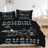BOMBINI GUSINI Комплект постельного белья Пододеяльник Подарок для спальни, Включает 1 пододеяльник и 2 наволочки, Без наполнителяB658
