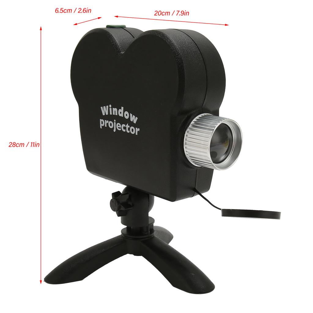 Рождественские проекционные огни, украшение сцен ужасов, проектор на Хэллоуин, легко установить, легкий, со штативом для домашнего декора