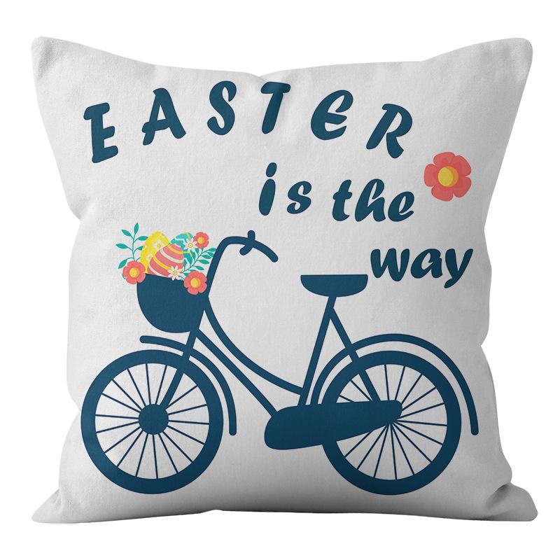 Пасхальная наволочка Повседневная Комбинация Спальня Дом Диван Подушка Чехол для подушки Подушка