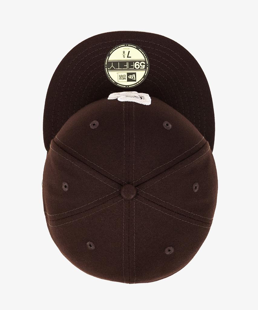 New Era Официальная fitted кепка San Diego Padres MLB, альтернативный коричневый