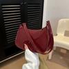 Модная глянцевая сумка на плечо Женская лаковая сумка из ПУ кожи Простая однотонная сумка под мышку