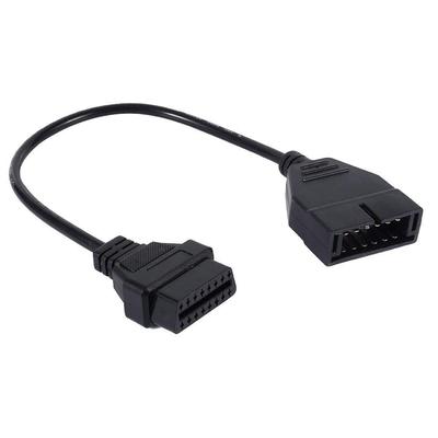 Keenso Адаптерный кабель OBD1 12-контактный к OBD2 16-контактному автомобильному разъему Диагностический кабель