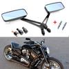 Motorcycle Mirror, 0.4 inch (10 mm), 0.3 inches (8 mm), Positive Screws, Reverse Screws,