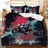 Car Race 3D Duvet Cover Set  King Queen Double Twin Single Size Bed Linen Set
