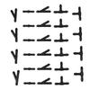 36PCS Hose Water Tube T/Y/I Type Splitter Fittings High Quality Ings High Quality Ings High Quality Ings High Quality