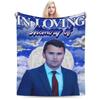 Фланелевые пледы Charlie Kirk Angelic Advocate Плед для постельного белья Теплое одеяло для улицы