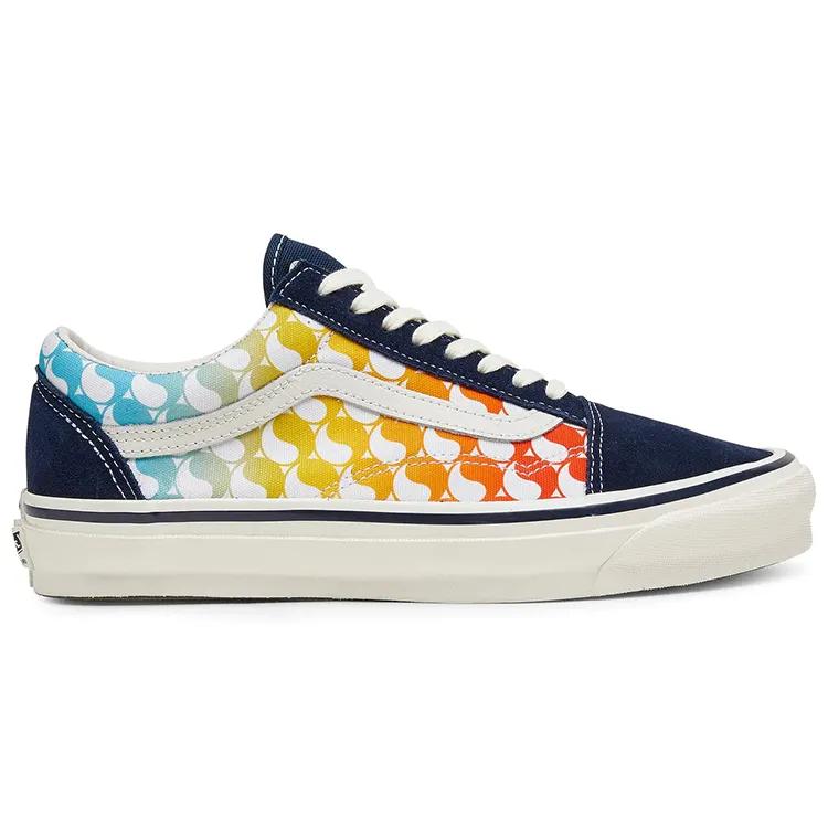Vans OG Old Skool LX 'Yin Yang' (Unisex) Dress Blues / Multi-Color Skate Shoes VN0A4P3X0BF