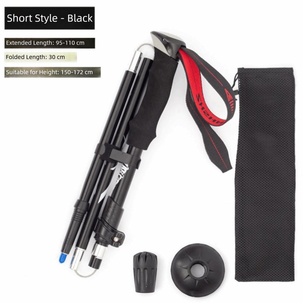 Алюминиевая палка для кросс-кантри, трость для брода из ЭВА, удобная рукоятка, уличные треккинговые палки, альпинизм