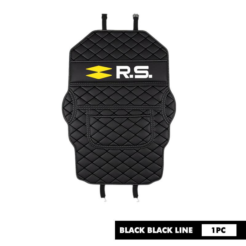 Car Anti-dirty Pad Seat Back Protective Mat Anti Kick Pad Accessory For Renault Clio Dacia RS Megan Scenic Logan Laguna Kadjar NN82