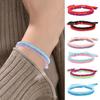 2 Pcs Friendship Bracelets Hand-woven Braided Rope Adjustable Woven Bracelet Symbolic Colors for Meaningful