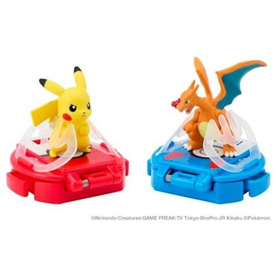 Takara Tomy Покемон Монколле Битва Z Пикачу против Лизардона