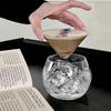 Треугольный коктейльный бокал со льдом и хрусталем для вина Бокал для мартини Молекулярный стакан для коктейля