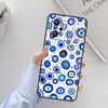 Чехол Nazar Boncuğu (Сглаз) для Realme C67 C61 C75 C55 C53 C51 C21Y C25S GT 6 6T 5 GT7 Pro 10 11 12 13 14 Pro Plus