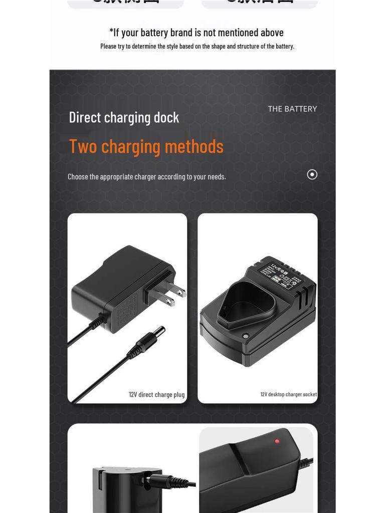 Аккумуляторная дрель 12 В с зарядным устройством для литиевой батареи, пистолетной рукояткой и батареей 16,8 В/18 В для задач вращения и закручивания