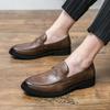 Leisure Business Men's Driving Shoes Loafers Luxury Fashionable Minimalist and Versatile Style Wedding Parties and Office Shoes