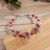 Handmade Yunnan Bracelet Women's Versatile Retro Colored Stone Bracelet Nepalese Characteristic Holiday Accessories