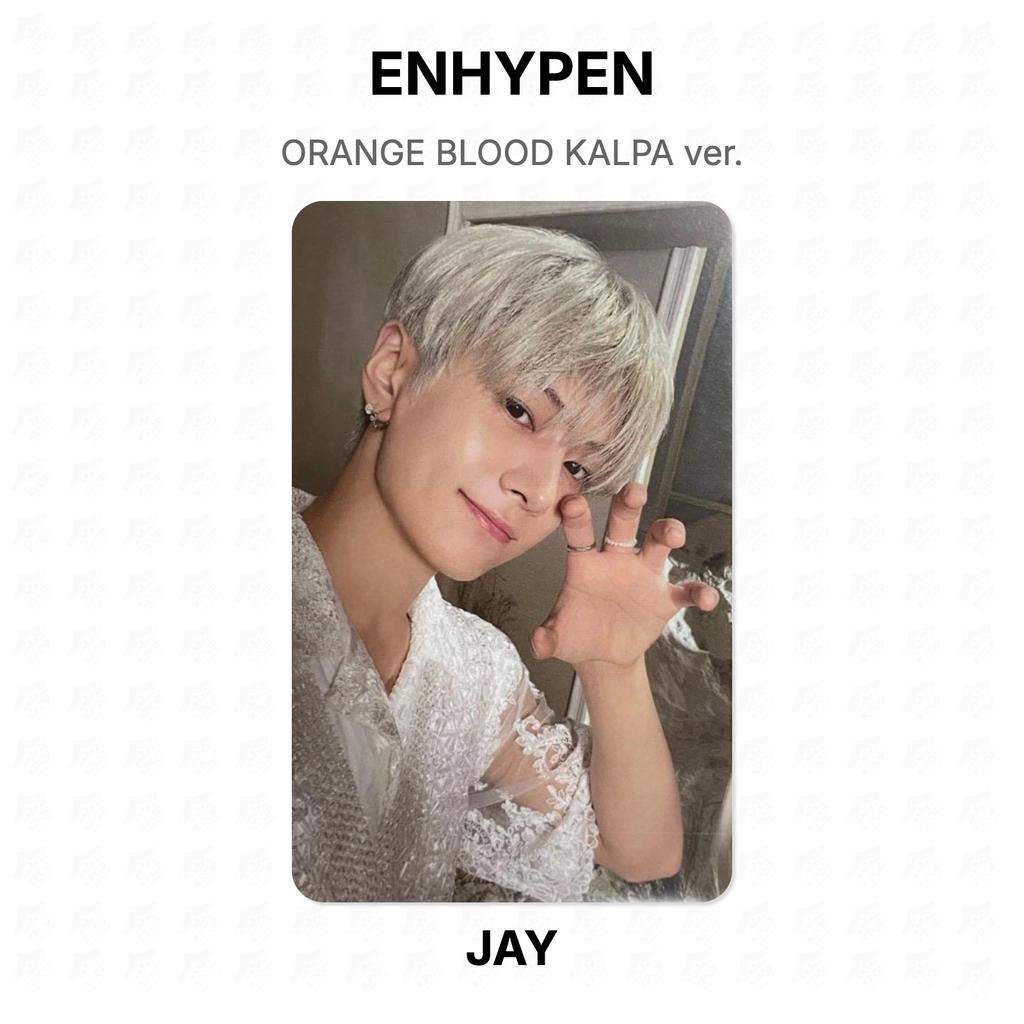 ENHYPEN ORANGE BLOOD KALPA версия. Официальная фотокарта
