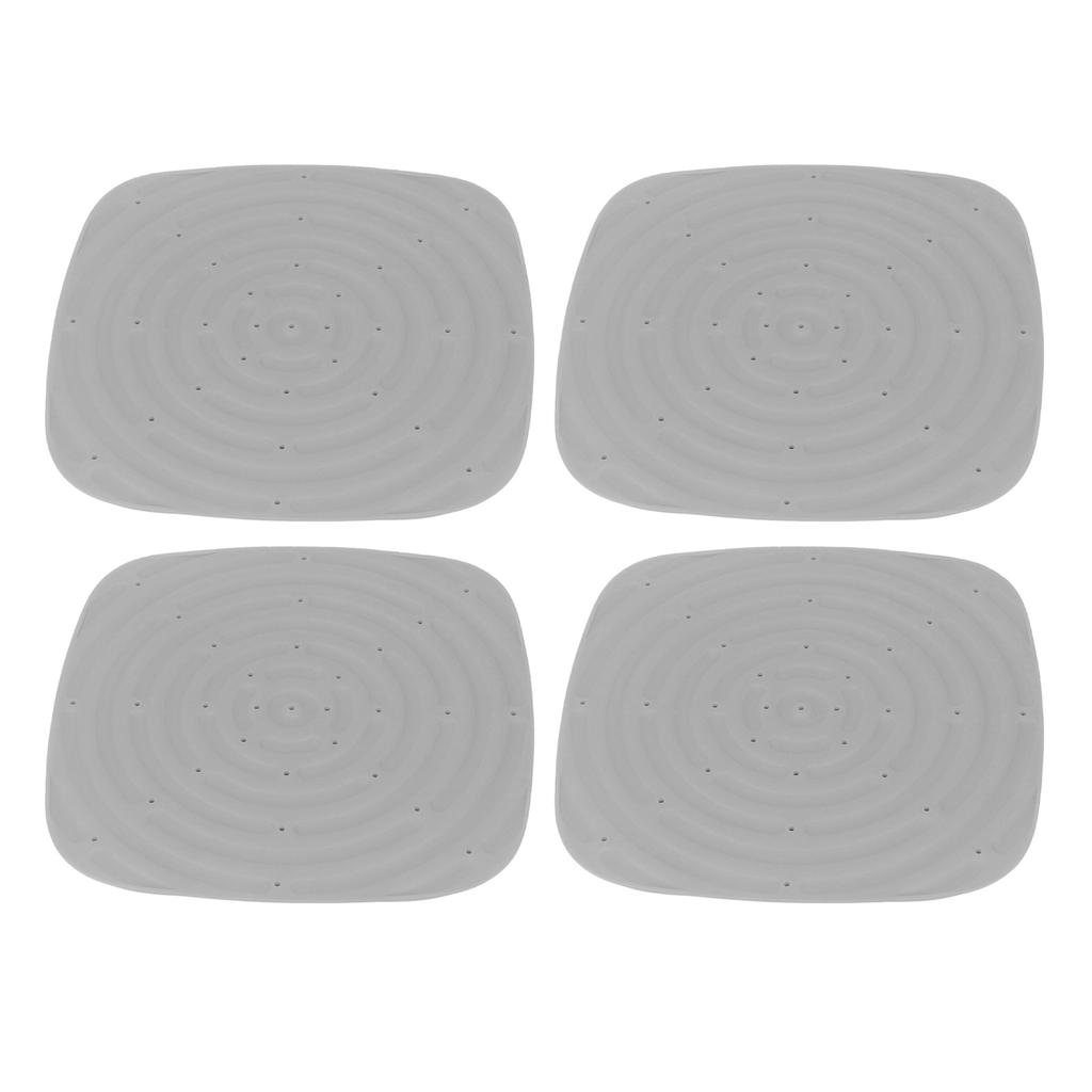 4pcs Chicken Nest Mat Washable Chicken Nesting Pads Nesting Box Pads for Laying Eggs Grey