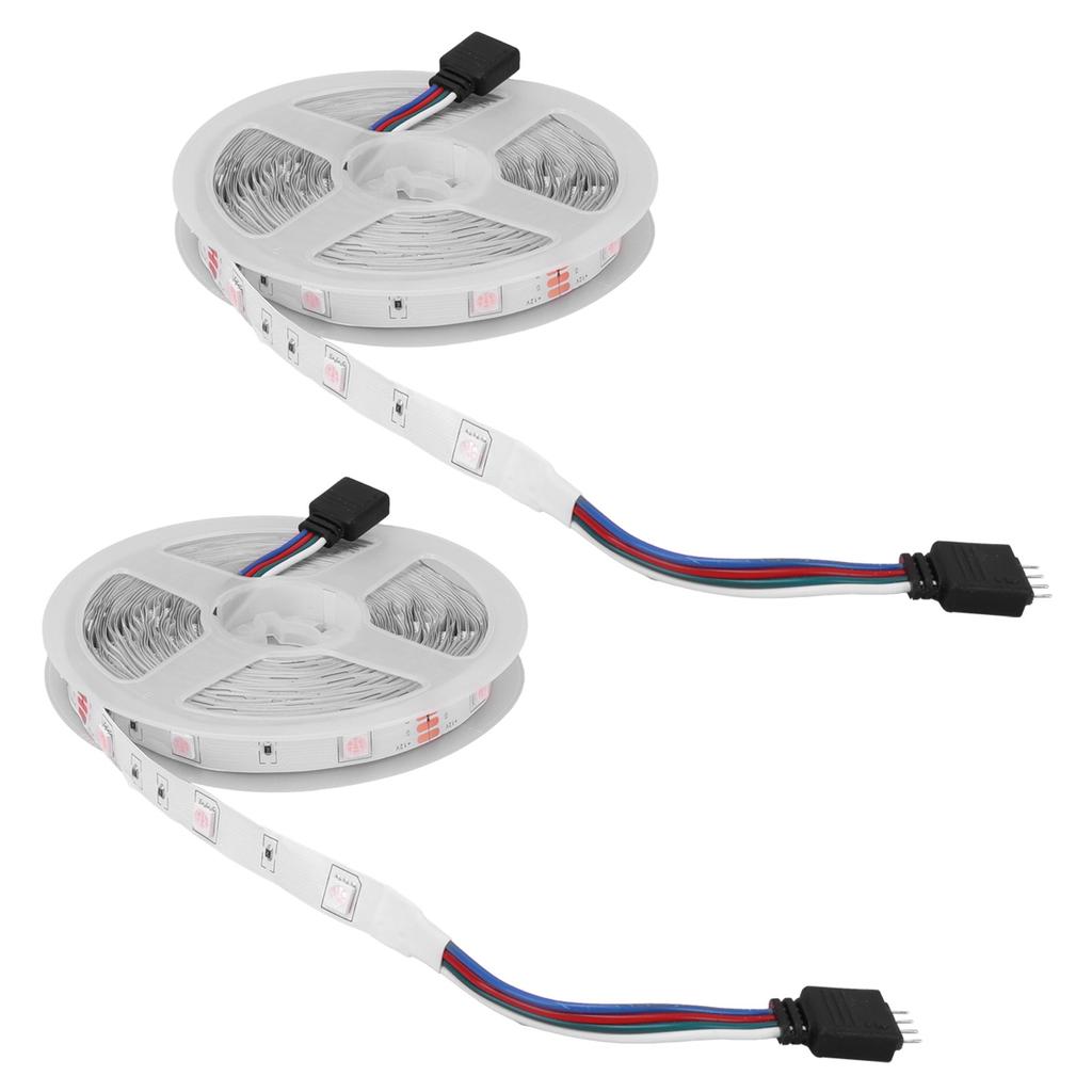 Светодиодная лента 12 В 5050SMD RGB, меняющая цвет, шнурок, управление через Bluetooth APP, 10 м