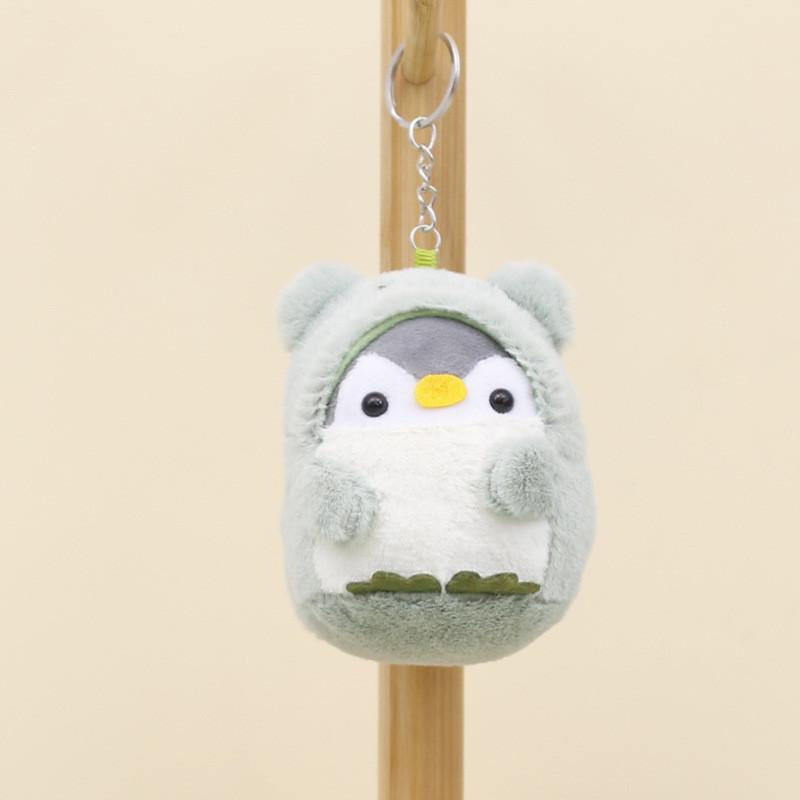 Очаровательный плюшевый мультяшный пингвин, брелок, милая мягкая игрушка, идеально подходит для подарков