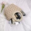 Grass Weaving Bag Summer Fashion Casual Straw Craft Large Capacity For Daily Use
