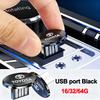 Флешка USB-накопитель с логотипом автомобиля Type C для Corolla Yaris Aygo Prius RAV4 Crown CHR Camry Auris 4Runner TRD Avensis