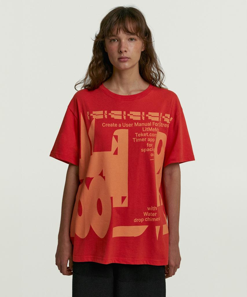 Tekes Ease Loop Tee Красный