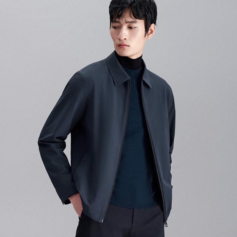 Мужская представительская деловая куртка с плюшевой подкладкой