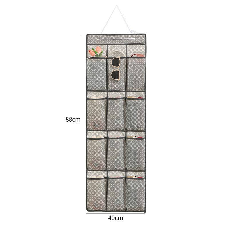 Многослойная подвесная сумка для обуви, сумка для хранения мелочей, настенная нетканая сумка-подвеска, органайзер для обуви, утолщенная пылезащитная сумка