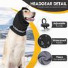 Собачьи наушники для тепла Водонепроницаемые Успокаивающие Собаки Наушники с капюшоном Регулируемая пряжка Ошейник для собаки со светоотражающей полосой Повязка на голову