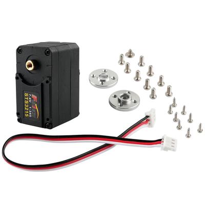 DIYmall STS3215 7.4V 19KG Сервопривод с магнитным энкодером, металлический редуктор, двухвальный, TTL последовательная шина, сервопривод 360 градусов, тросовый сервопривод для Arduino, роботизированная рука, умный робот