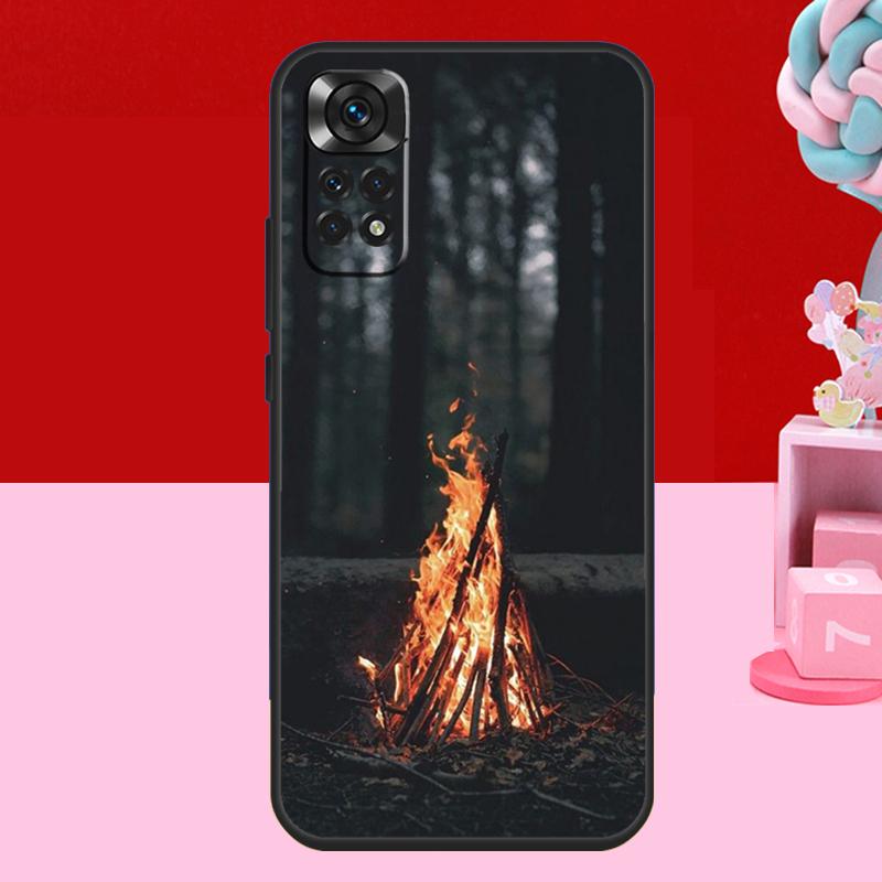 Чехол "Природа для кемпинга" для Xiaomi Redmi Note 14 13 12 10 11 15 Pro Plus Redmi 15 C 10C 12C 13C 14C Мягкий чехол