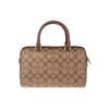 Coach Rowan 27 Printed PVC Boston Bag Women handbags Khaki 83607-IME74