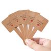 50pcs Hanging Jewelry Cardboard Self-Adhesive Jewelry Packaging Supplies Accessories