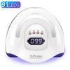 380W UV LED Nail Lamp 81LEDS Big Power Nail Lamp For Fast Curing All Gel Professional Nail UV Gel Drying Machine Salon Tools