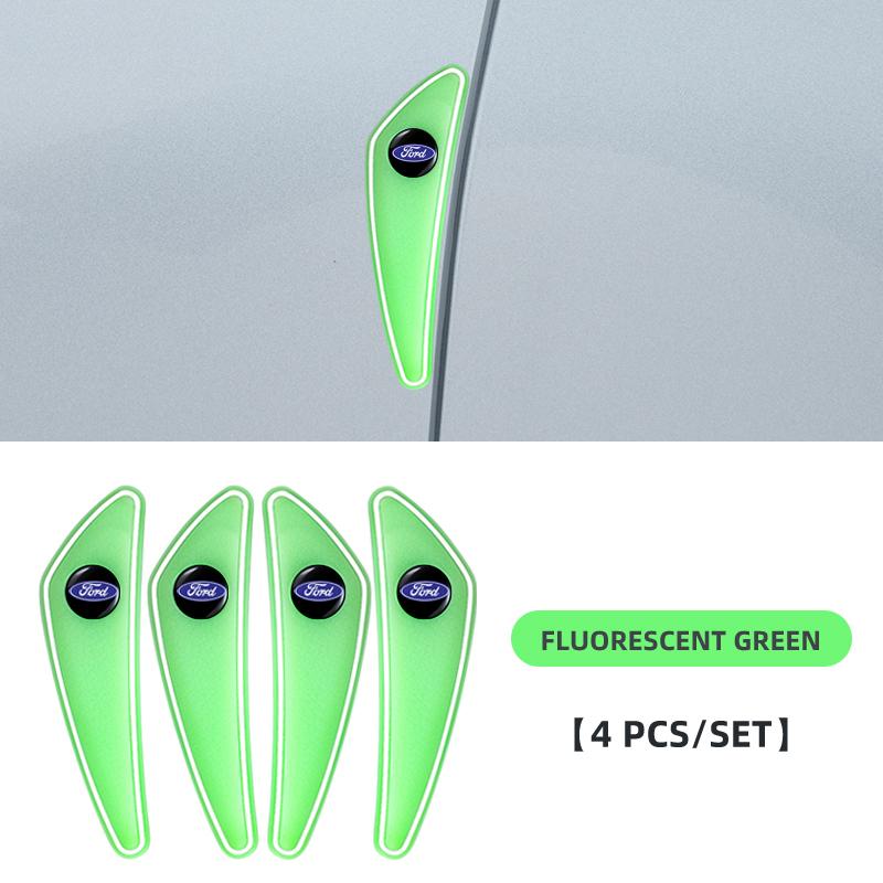 4pcs Car Door Anti-collision Bumper Strip Trim Protector Stickers For Ford Mondeo MK1 MK2 MK3 MK4 MK5
