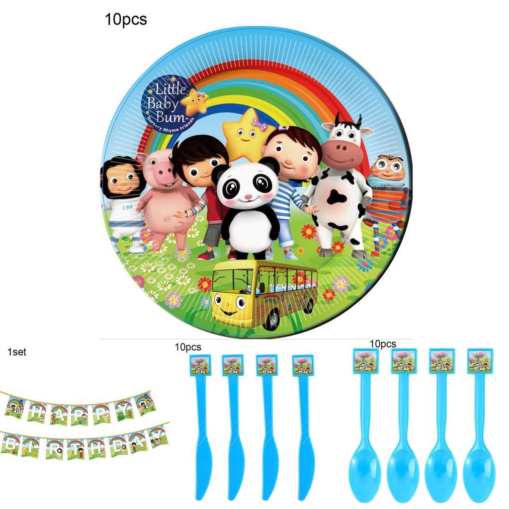 Декор для вечеринки в стиле Little Baby Bum для незабываемого детского дня рождения