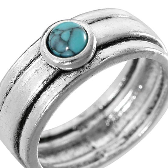 Chic Simple Ring Three Layers Sturdy Accessory