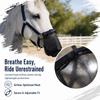 Adjustable Size Horse Mesh Nose Cover Mesh Fly Mask Cover  Livestock Protection