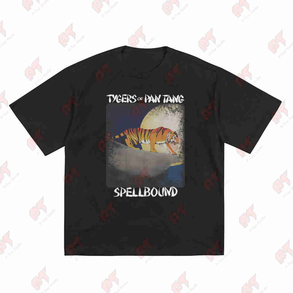 Tygers Of Pan Tang Spellbound Short Sleeve Tee 100% Cotton T-Shirt