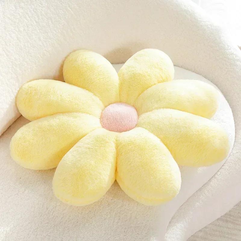 80CM Plush Cute Petal Cushion Sofa Cushion Home Seat Flower Pillow Cushion Flower Pillow Home Decor